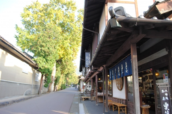 小布施の街並み